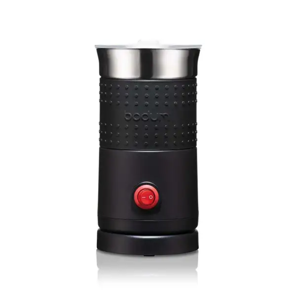 Bistro electric milk frother, black