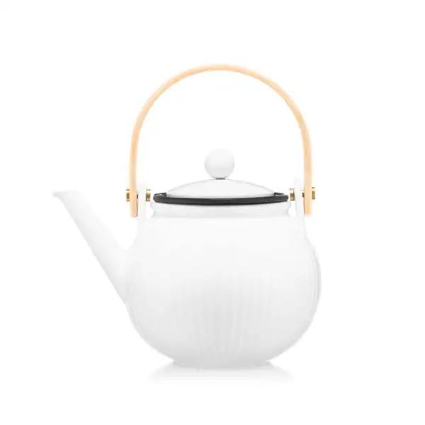 Douro tea press 0.5 l, white