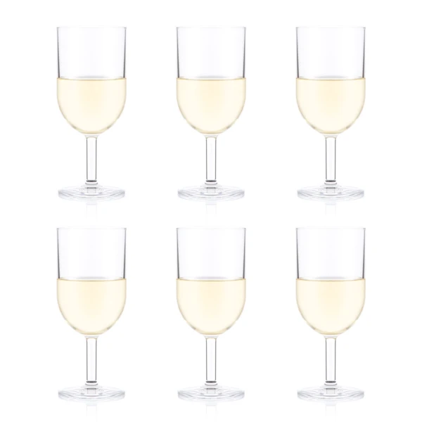 Oktett white wine glasses, set of 6