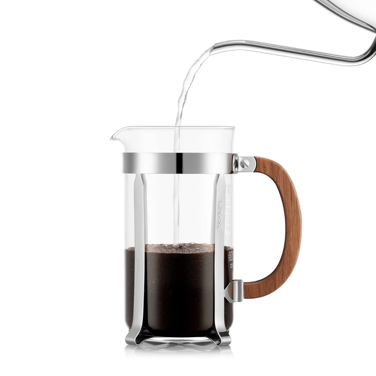 Chambord French press 1 l, wood