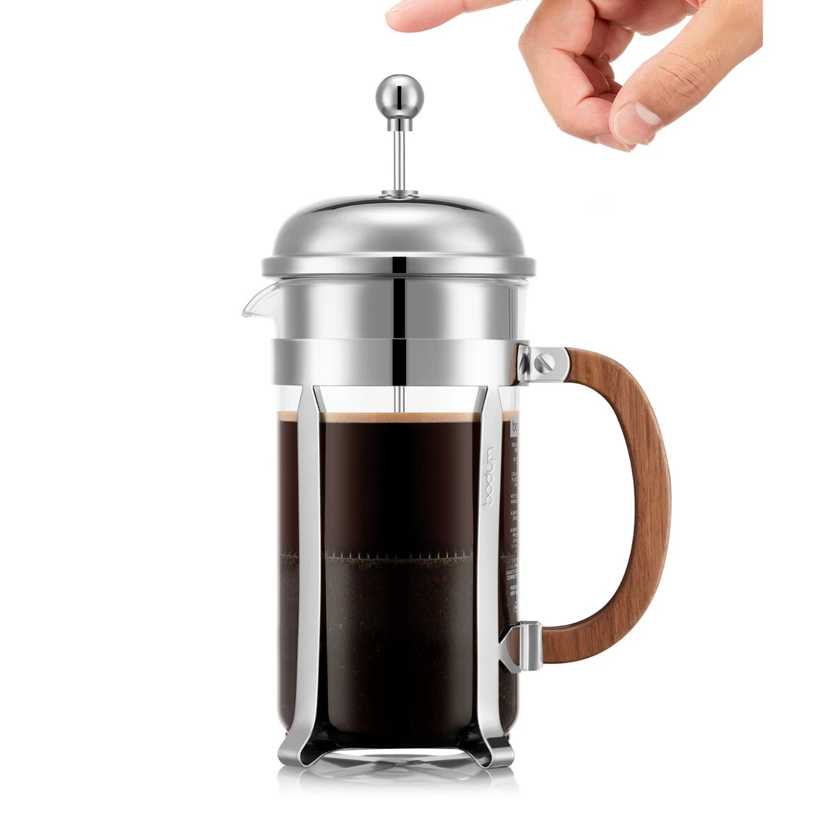 Chambord French press 1 l, wood