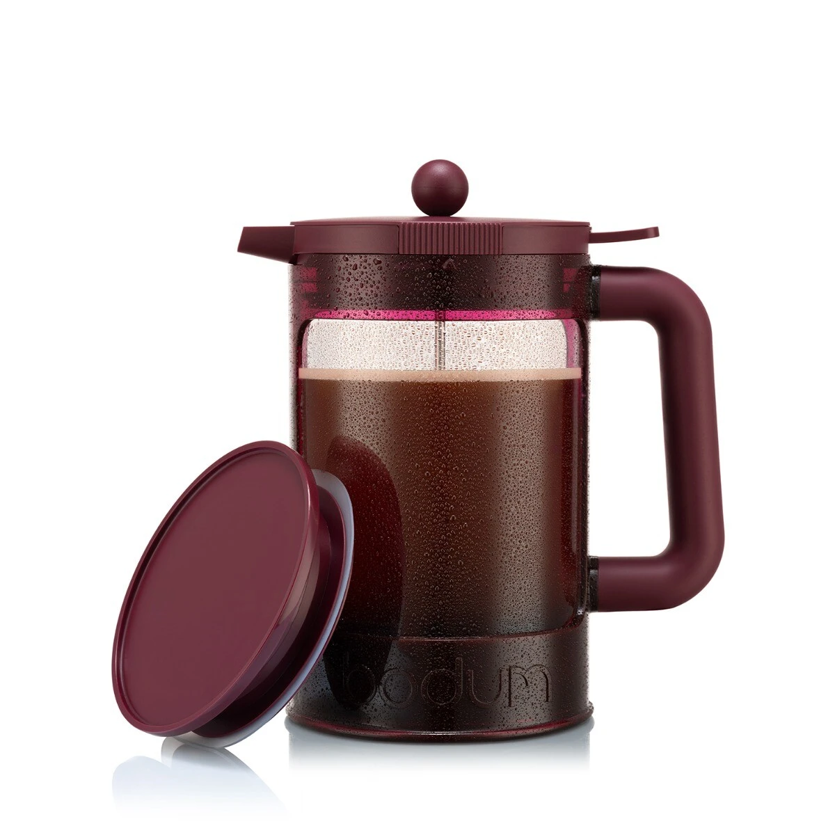 Bean cold brew coffee maker 1.5 l, burgundy
