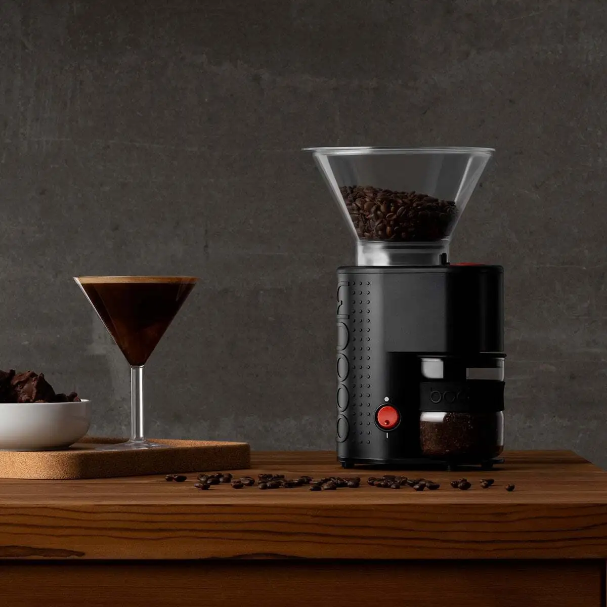 Bistro burr grinder, black