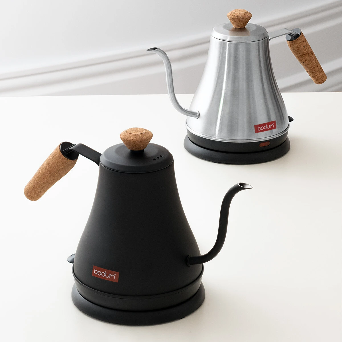 Melior gooseneck kettle 0.8 l, matte black
