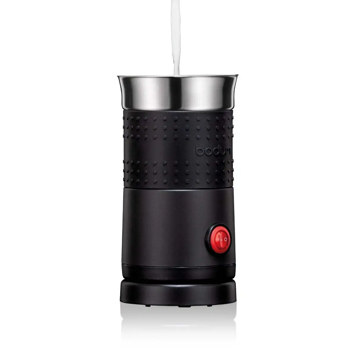 Bistro electric milk frother, black