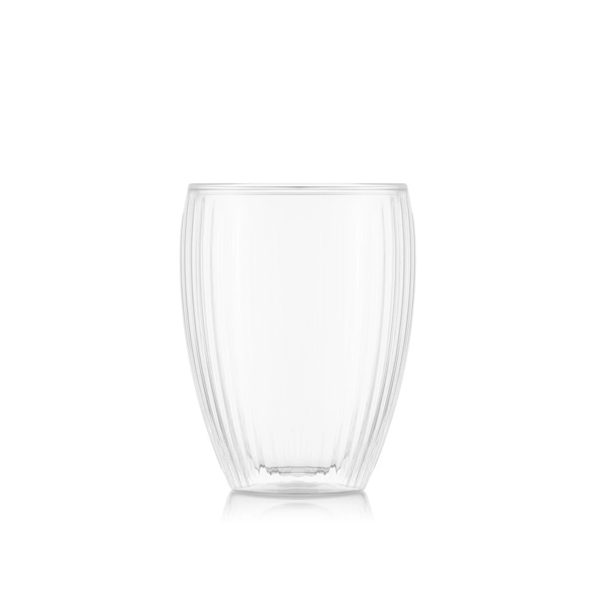 Pavina ribbed glasses 0.32 l, set of 2