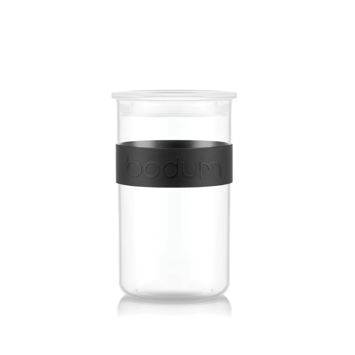Presso storage jar 1 l, black