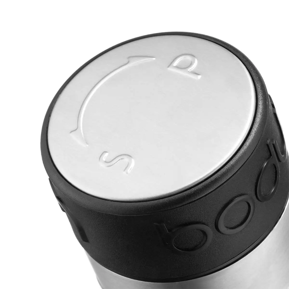 Twin salt and pepper grinder, black
