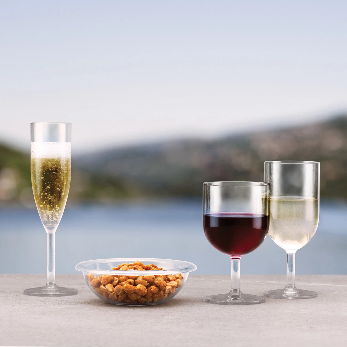 Oktett white wine glasses, set of 6