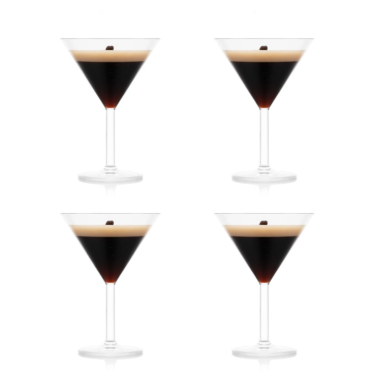 Oktett martini glasses, set of 4